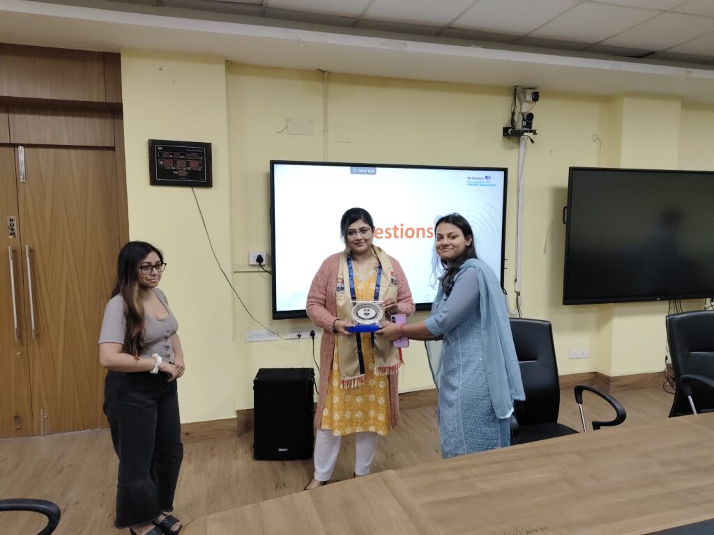 Dr. Sayoni Bhanja at WBNUJS